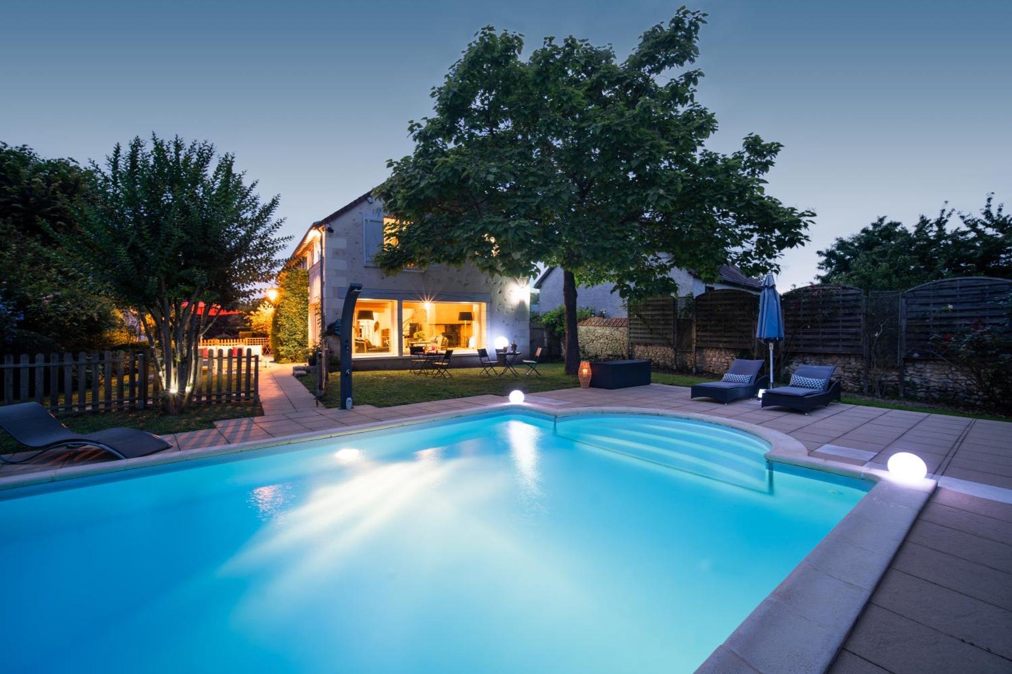 Le Clos de La Rousseliere Francueil Habitación foto